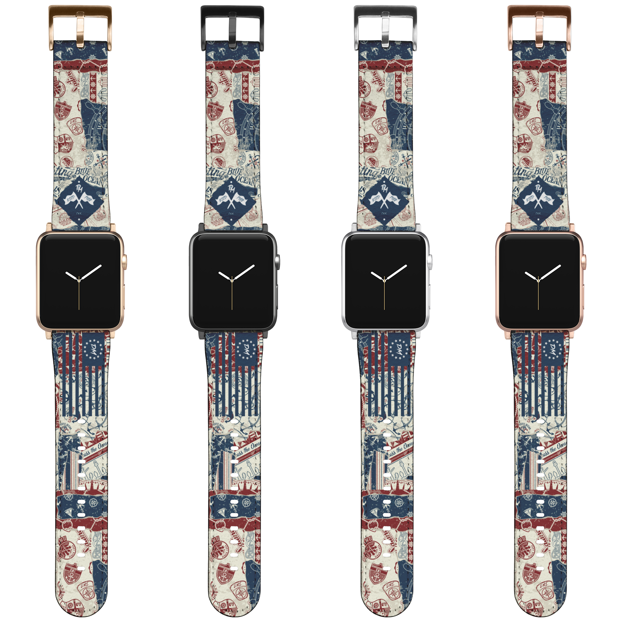 D.M.I. [Patch Work] Apple Watch Band - Image 5