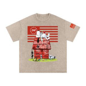 D.M.I. Graphic Snow Washed  T-Shirt