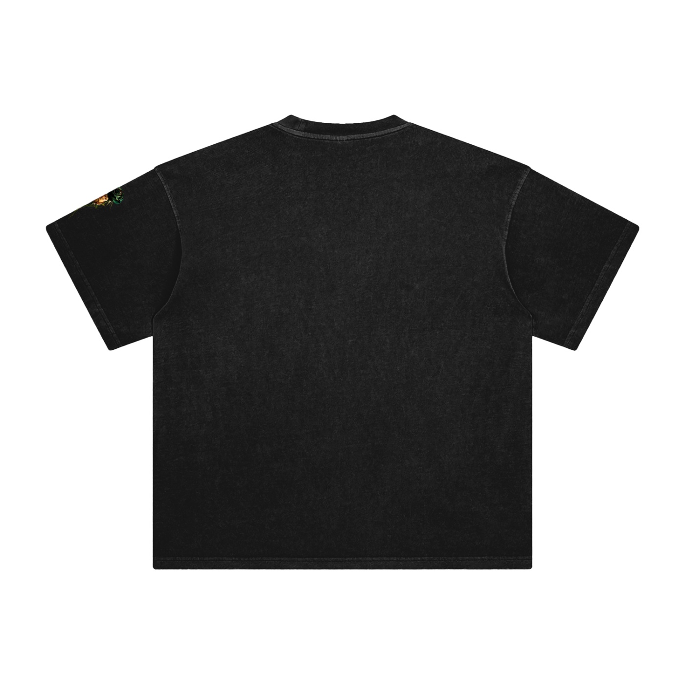 Pockets & Tex Enzyme Washed T-Shirt - Image 3