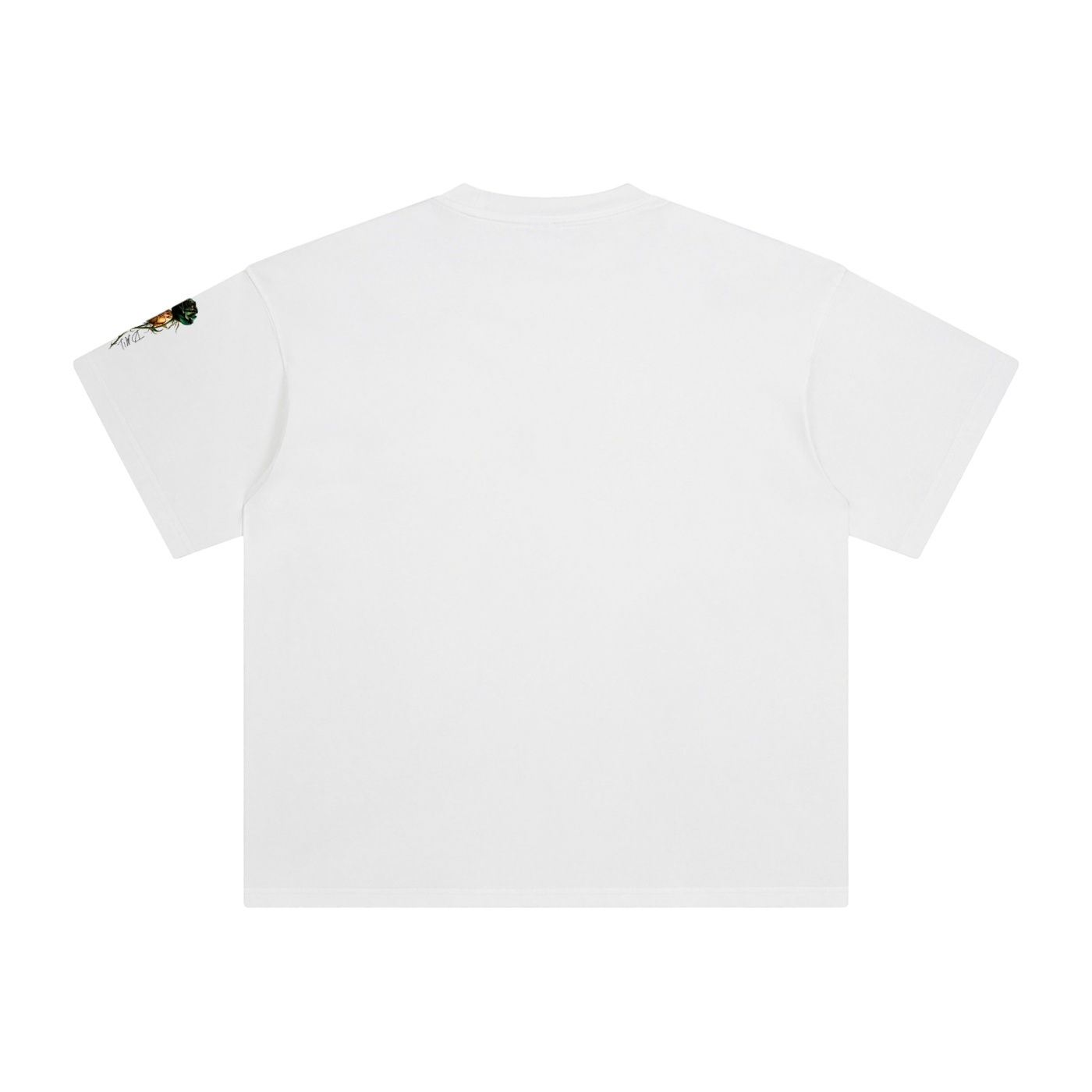 Pockets & Tex Enzyme Washed T-Shirt - Image 5